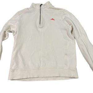 TOMMY BAHAMA MENS NASSAU 1/2 ZIP PULLOVER SWEATER SWEATSHIRT SHIRT SM